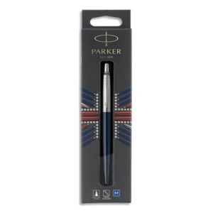 PARKER Blister 1 stylo bille pointe moyenne Jotter. Corps Bleu CT