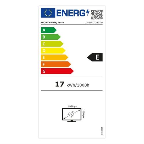 TERRA LCD/LED 2427W HA black HDMI, DP GREENLINE PLUS