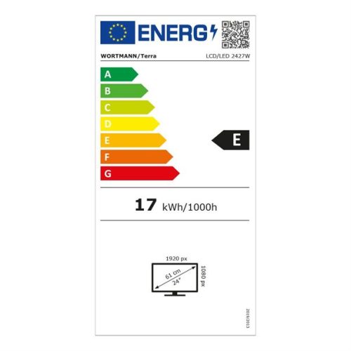 TERRA LCD/LED 2427W V2 black HDMI, DP, USB-C, GREENLINE PLUS TERRA LCD on-site exchange service 24 months