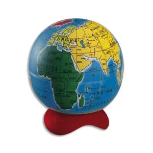 MAPED Taille-crayons GLOBE - 1 trou - réserve en métal - en présentoir