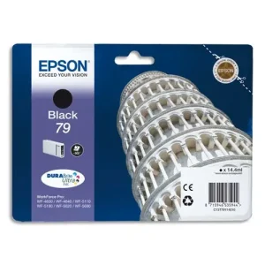 EPSON Cartouche Jet d'Encre Noire (900 p) "Tour de Pise'' - C13T79114010