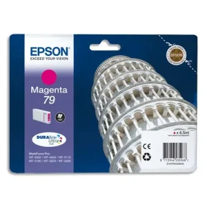 EPSON Cartouche Jet d'Encre Magenta (800 p) "Tour de Pise'' - C13T79134010