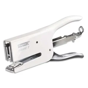 RAPID Pince agrafeuse K1 COCONUT KISS Blanc - En métal - Agrafes 26/6-8+ - Capacité 50 feuilles