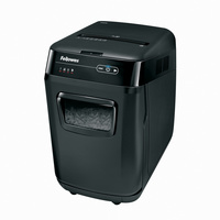 FELLOWES Destructeur automatisé AutoMax 200C, détruit 200 feuilles, corbeille 32 L, sécurité P-4 4653601