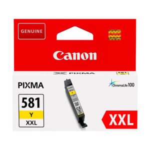 CANON Cartouche Jet d'encre 581 Jaune XXL 1997C001