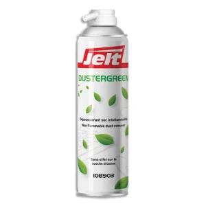 JELT Aérosol dépoussiérant DUSTERGREEN gaz 1234ze HFO sans HFC 650ml/400g 108903