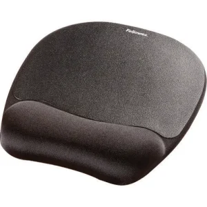 FELLOWES Tapis de souris repose poignet Mousse Noir 9176501