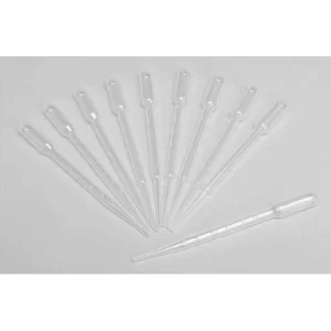 O'COLOR Sachet 10 pipettes comptegoutte vide en plastique 3ml graduées