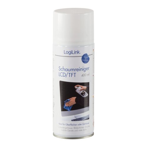 LogiLink Nettoyant d'écran, spray de 400 ml