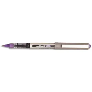 UNI-BALL Stylo Roller pointe métal fine encre liquide Violet UNI-BALL EYE UB 157