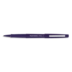 PAPERMATE Stylo feutre Flair Original, pointe M Trait 0,7 mm Bleu Marine