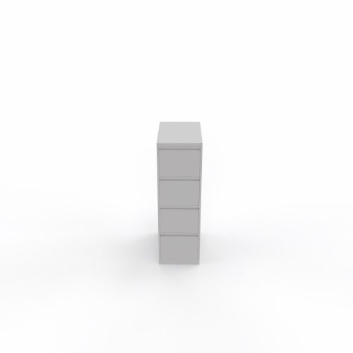 Classeur dossiers suspendus 4 tiroirs format A4 L 41,3 x P. 62,2 x H. 132,4 cm finition gris