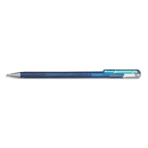 PENTEL Roller encre gel métallique Dual Metallic, Bleu/Vert métallique