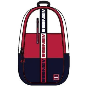 OXFORD Sac Borne AIRNESS FURIOUS 2 cmpts 33x46x18 cm. Décor sérigraphié, coloris Bleu, Blanc et Rouge