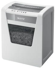 LEITZ Destructeur de documents IQ Office, P-4, coupe croisée, 4x40mm, 15 feuilles, 23L, 80030000