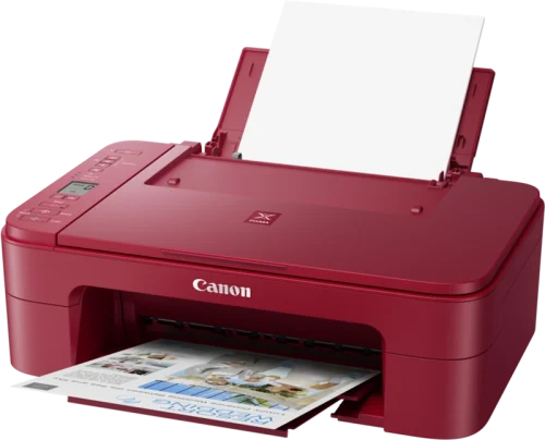 CANON Multifonction jet d'encre PIXMA TS3352 rouge 3771C046