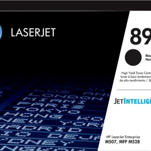 HP Cartouche laser 89X noir grande capacité CF289X