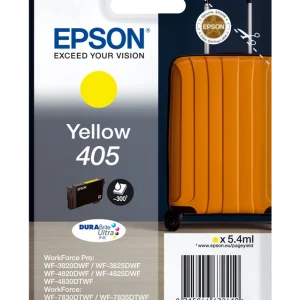 EPSON Cartouche Jet d'Encre DURABrite Ultra Jaune ''Valise'' 405 - C13T05G44010