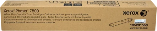 XEROX Cartouche toner jaune PHASER 7800 106R01568