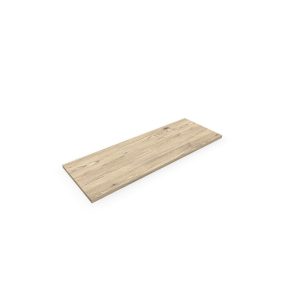 Top d’armoire en mélamine L. 120 cm mélamine chêne Brunswick