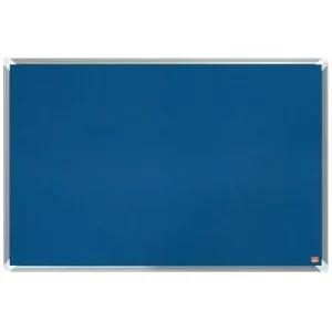NOBO Tableau d'affichage en feutre Premium Plus - 1200 x 1200 mm - bleu - 1915190