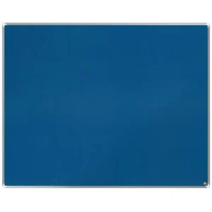 NOBO Tableau d'affichage en feutre Premium Plus - 1800 x 1200 mm - bleu - 1915192