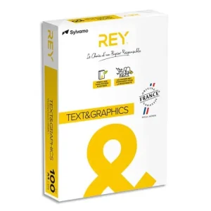 INAPA Ramette 500 feuilles papier TEXT & GRAPHICS A4 100g CIE 170 haute Blancheur très satiné