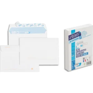 GPV Bloc de 50 enveloppes post bloc 90 grammes format 114x162 mm NF