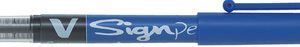 PILOT Stylo feutre V Sign Pen, bleu