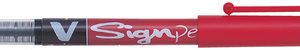 PILOT Stylo feutre V Sign Pen, rouge