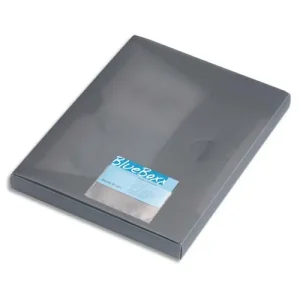 DURABLE Sachet 10 Pochettes adhésives Pocketfix insertion par le haut - L90 x H57 mm