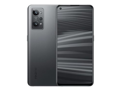 Realme GT 2 smartphone double SIM RAM 12 Go / Mémoire interne 256 Go écran OEL 6.62" 2400 x 1080 pixels (120 Hz) 3 x caméras arrière 50 MP, 8 MP, 2 MP front camera 16 MP noir acier Poids Brut: 0,63 Kg