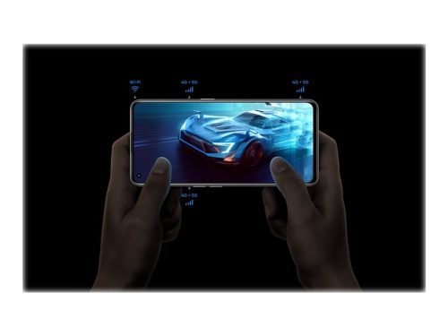 Realme GT 2 smartphone double SIM RAM 12 Go / Mémoire interne 256 Go écran OEL 6.62" 2400 x 1080 pixels (120 Hz) 3 x caméras arrière 50 MP, 8 MP, 2 MP front camera 16 MP noir acier Poids Brut: 0,63 Kg
