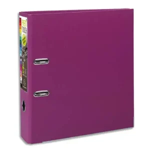 EXACOMPTA Classeur à levier en polypro PREMTOUCH dos de 8cm, coloris Fuchsia