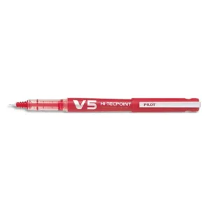 PILOT Stylo roller BEGREEN rechargeable, pointe tubulaire 0,5 mm encre liquide Rouge HI-TECPOINT