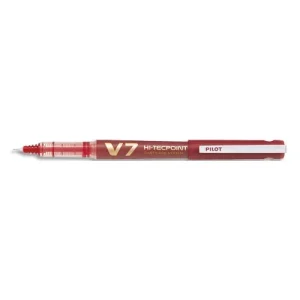PILOT Stylo roller BEGREEN rechargeable, pointe tubulaire 0,7 mm encre liquide Rouge HI-TECPOINT