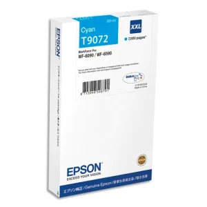 EPSON Cartouche Jet d'Encre Cyan XXL WF-6xxx (T9072) - C13T907240