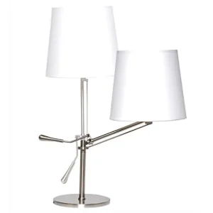 UNILUX Lampe abat-jour réglable en inclinaison. Led 12W E27, 20 000h, 68 lm/W Interr sur cordon Classe A