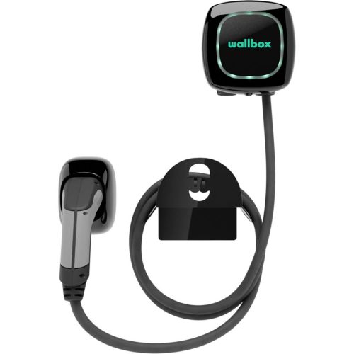 Wallbox Pulsar Plus noir 22kW, Type 2, 7m câble OCPP