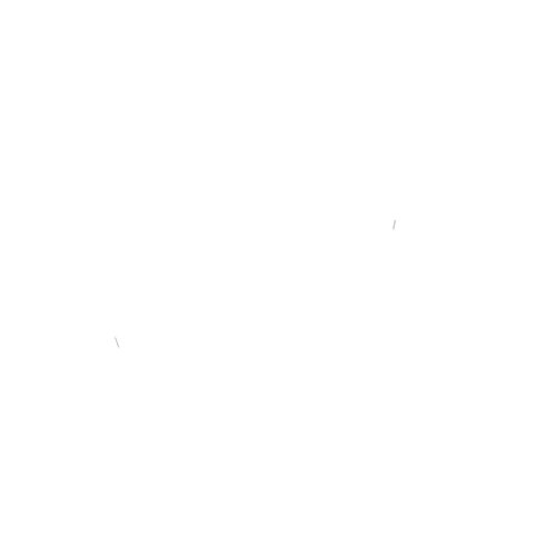 Jeu de pinces de fixation Solange métal lisse blanc pour postes en vis-à-vis - panneau H. 40 cm fixation double
