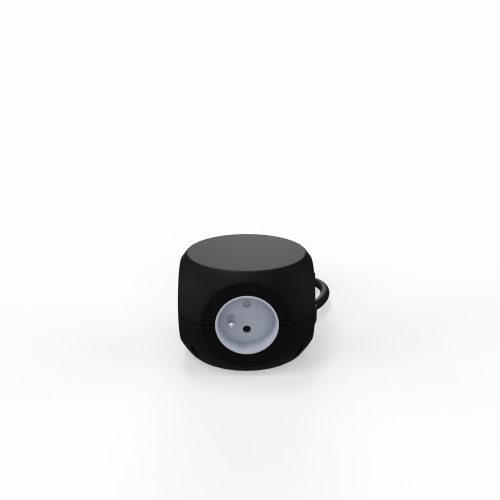 Cube 3PC + 3 USB prise  noir version Europe