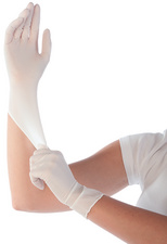 HYGOSTAR Gant en nitrile "SAFE PREMIUM", XL, blanc