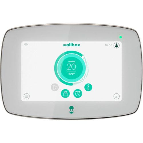 Wallbox Commander 2 blanc 22kW, Type 2, 5m câble