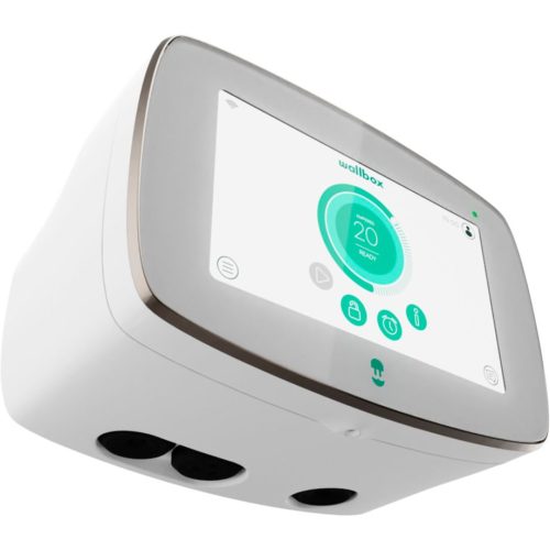 Wallbox Commander 2 blanc 22kW, Type 2, 5m câble