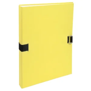 EXACOMPTA Chemise extensible fibres papier 100% recyclées coloris Jaune
