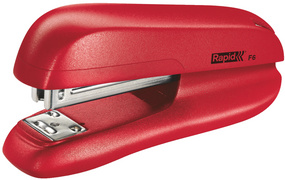 Rapid agrafeuse F6, capacité d'agrafage: 20 feuilles, rouge