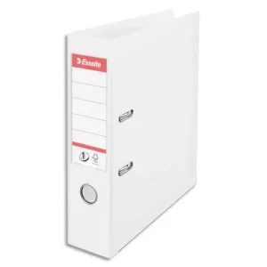 ESSELTE Classeur à levier N°1 POWER, A4, 7,5 cm, PP, blanc vivida