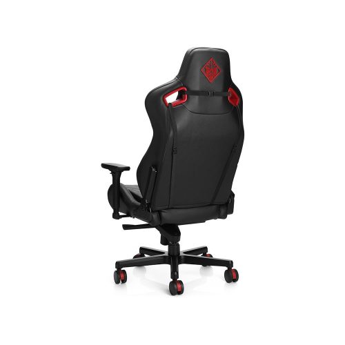 Fauteuil Gaming HP Omen Citadel Noir et Rouge. Confortable design Sportif durable s adapte a la morphologie, coussins très épais 6KY97AA