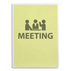 TARIFOLD Sachet de 10 pochettes pour affichage adhésives A4 L22 x H30,5 cm