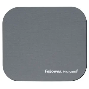 FELLOWES Tapis de souris antibactérien Gris Microban 5934005